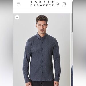 Robert Barakett button down